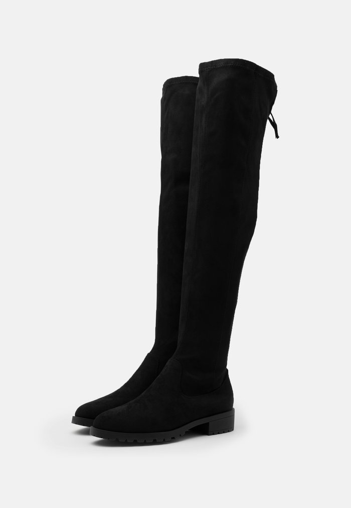 Bottes Anna Field Over the knee Noir Femme | ITL-4788481